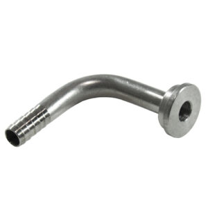3/16" 90-Degree Tailpiece - Stainless