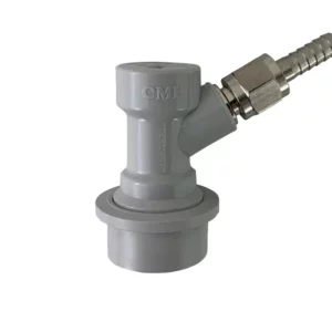 Ball Lock Gas In Connector for Corny Kegs - MFL Disconnect