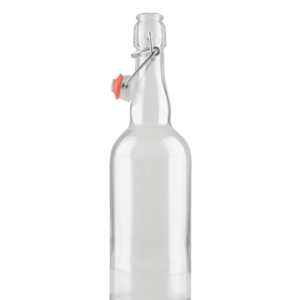 750mL Clear Swing Top Bottles
