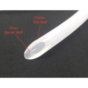 EVABarrier Double Wall Draft Tubing – 6.3 mm ID x 9.5 mm OD - Foot